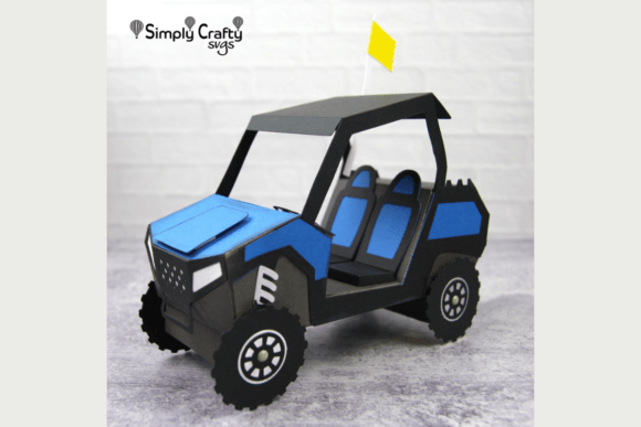 3D Side By Side UTV Box SVG: A Unique Gift Packaging Solution for Off-Road Enthusiasts