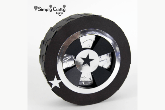 3D Tire Box SVG: A Practical Packaging Solution for Automotive Enthusiasts