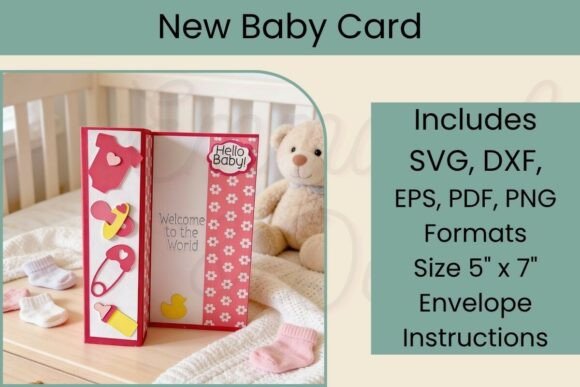 Create a Stunning 3D Square Column New Baby Card: A Unique Way to Celebrate Life’s Sweetest Moments