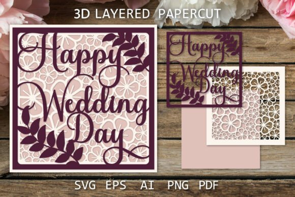 Exploring Wedding Card SVG and Paper Cut Wedding Card Options
