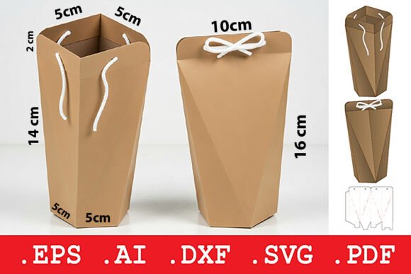Faceted Tote Gift Bag: A Modern Packaging Solution for Style and Functionality
