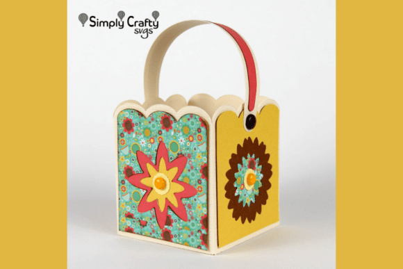 Flower Box with Handle SVG: A Versatile Craft for Modern Makers