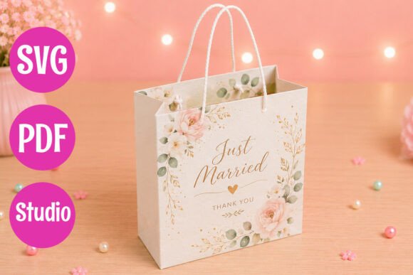 Party Gift Bag Template: Elevating Visual Design in Branding and Packaging