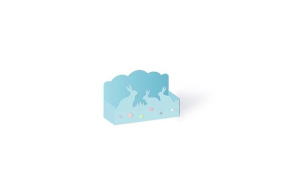 Spring Rabbits Tray Favour Bag Box SVG: A Smart Choice for Custom Packaging