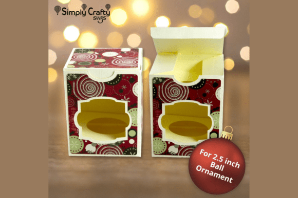 Strategic Packaging Solutions: How the Round Ball Ornament Box 2.5 Inches SVG Elevates Presentation and Protection