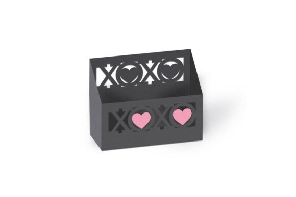 XOXO Cutout Tray Favour Box Bag SVG: A Practical Design Resource for Crafters and Makers